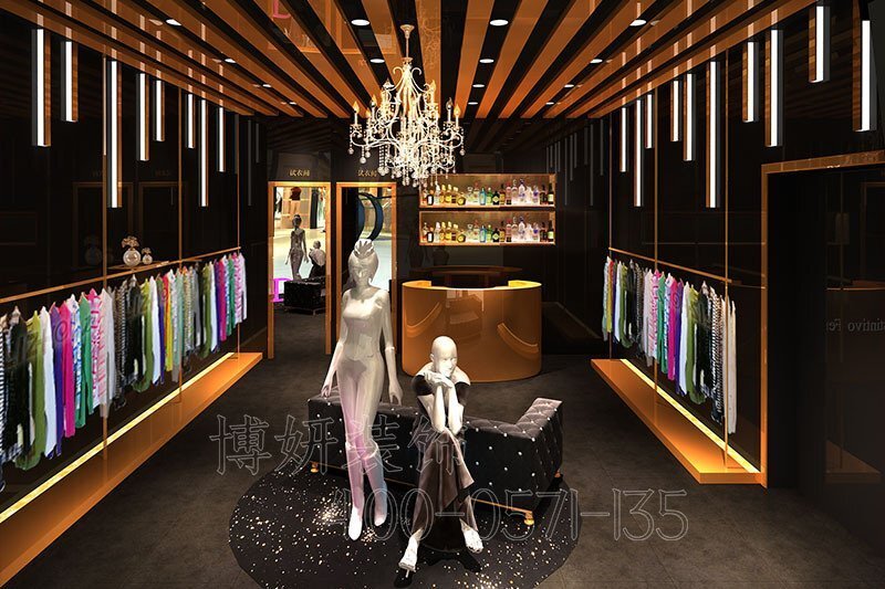 南京女裝店裝修,南京女裝店裝潢設(shè)計(jì),南京女裝店裝修效果圖,南京裝修公司
